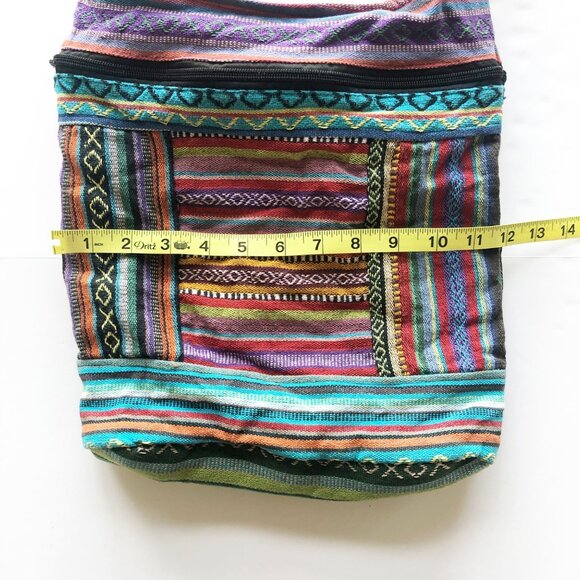GANESH HIMAL Hobo Shoulder Crossbody Multicolored Purse Bag - Picture 6 of 6